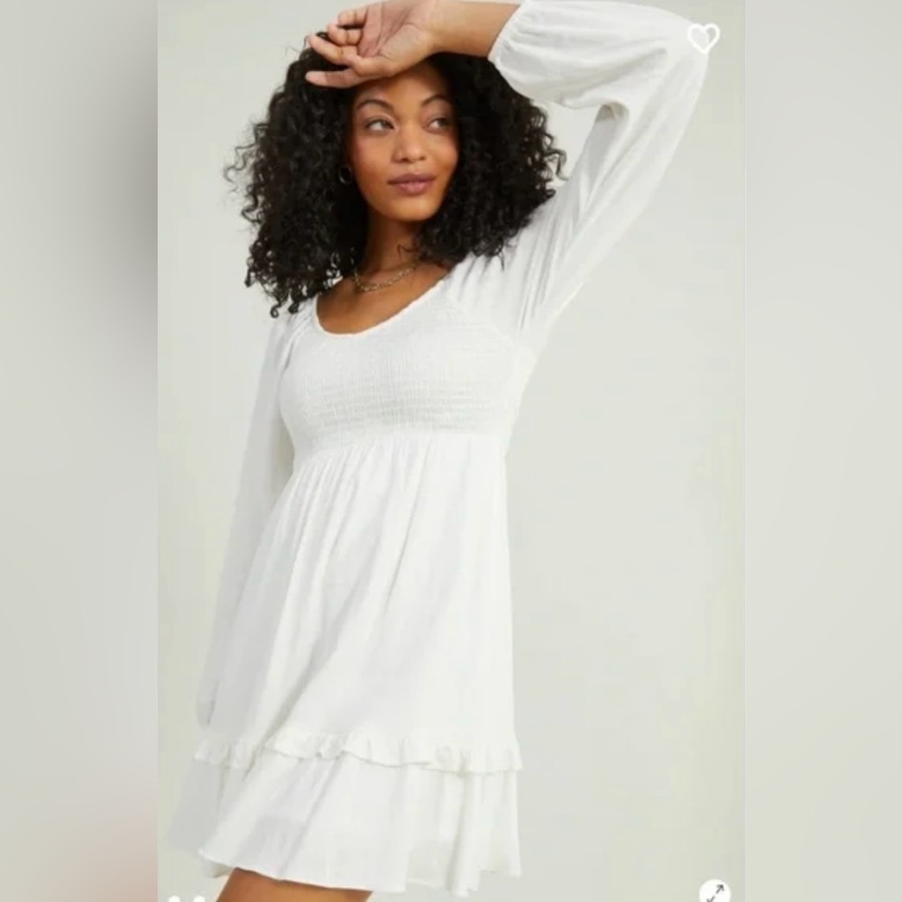 Alter'd State | Off White Smocked Mini Dress | NWT!